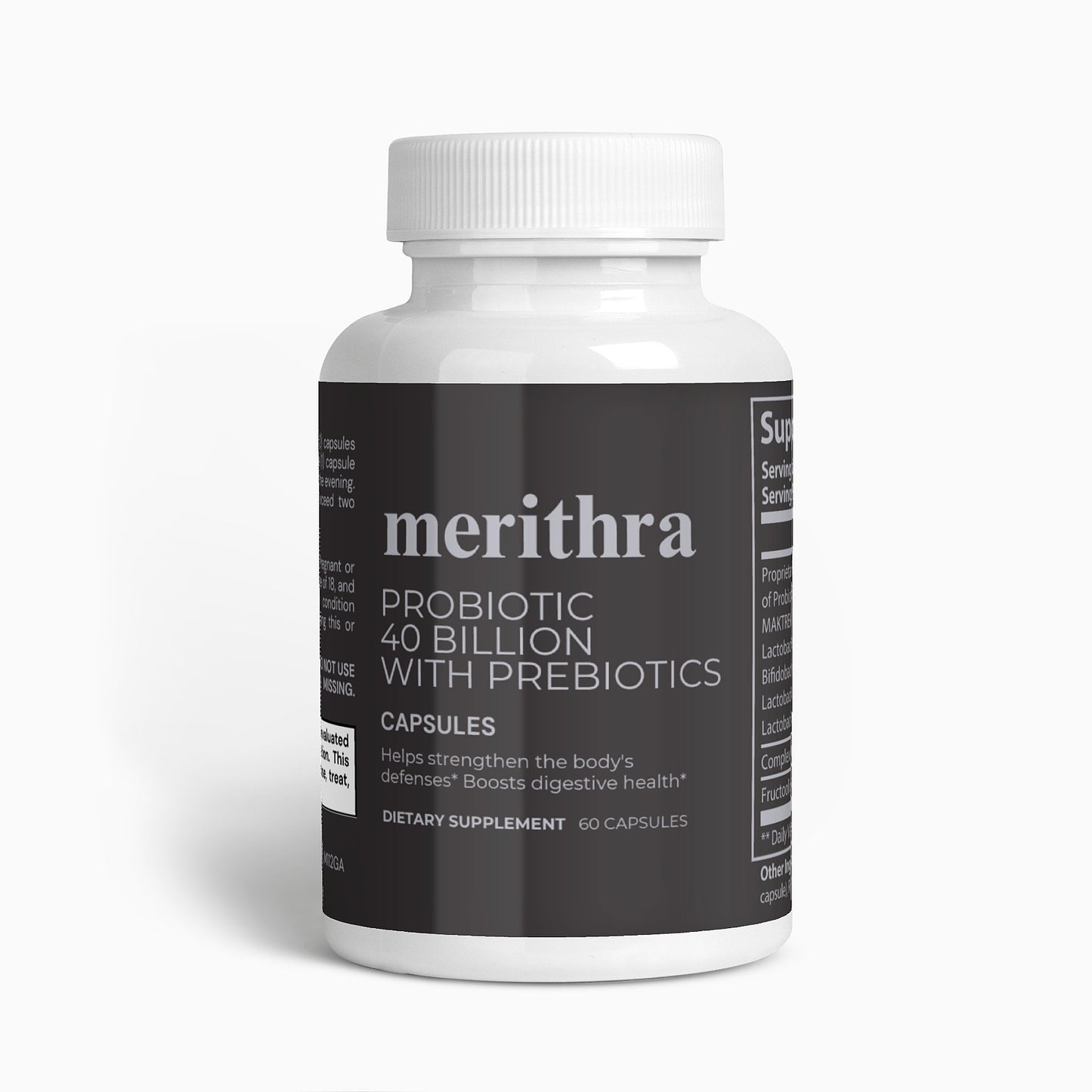 Grade +A Probiotic 40 Billion with Prebiotics